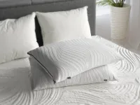 Gối cao su Oval Grey kháng khuẩn chuẩn giấc say