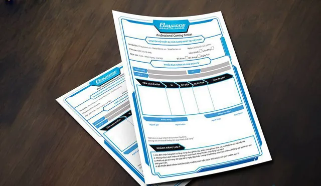 Mẫu phiếu bảo hành xe tải JAC gaming