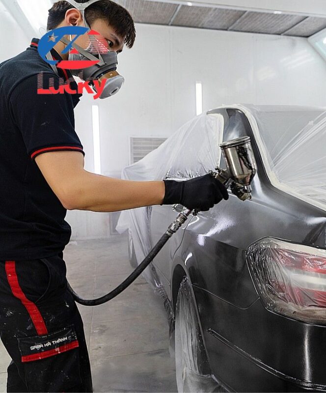 Quy Trình Sơn Xe Ô Tô Chuẩn Chuyên Nghiệp Đảm Bảo Độ Bền Đẹp