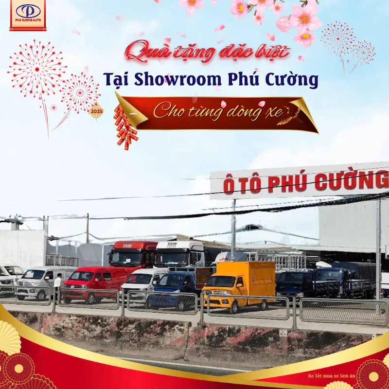 Bộ quà tặng hấp dẫn cực lớn tại showroom OTO JAC