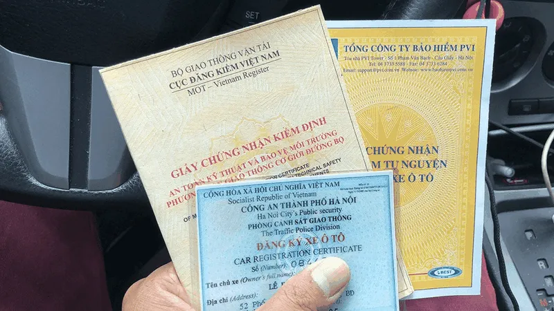 Cavet xe là giấy tờ quan trọng nhất trong hồ sơ vay thế chấp