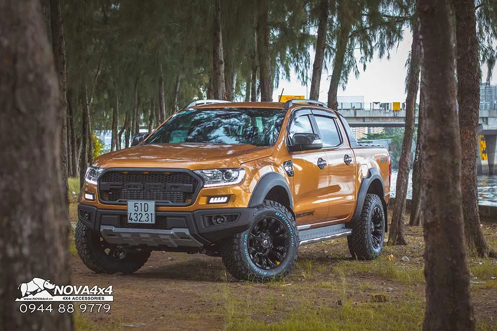 Thông số khối lượng chuyên chở trên xe Ford Ranger Wildtrak