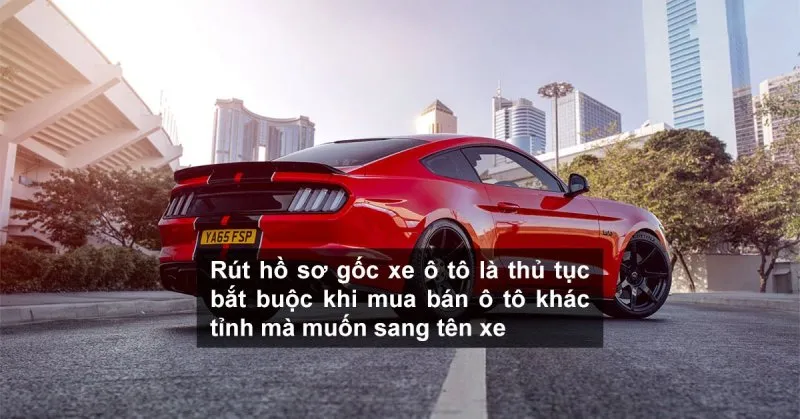 Cán bộ tiếp nhận hồ sơ sang tên di chuyển xe ô tô cho khách hàng