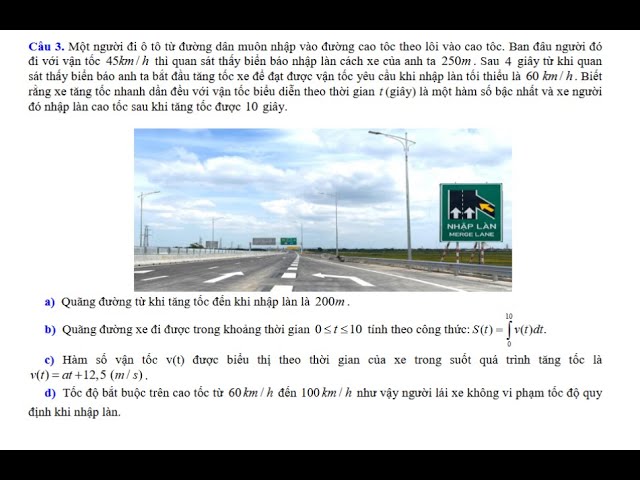 Một ô tô đi với vận tốc 60km/h: Giải pháp toàn diện cho bài toán quãng đường AB