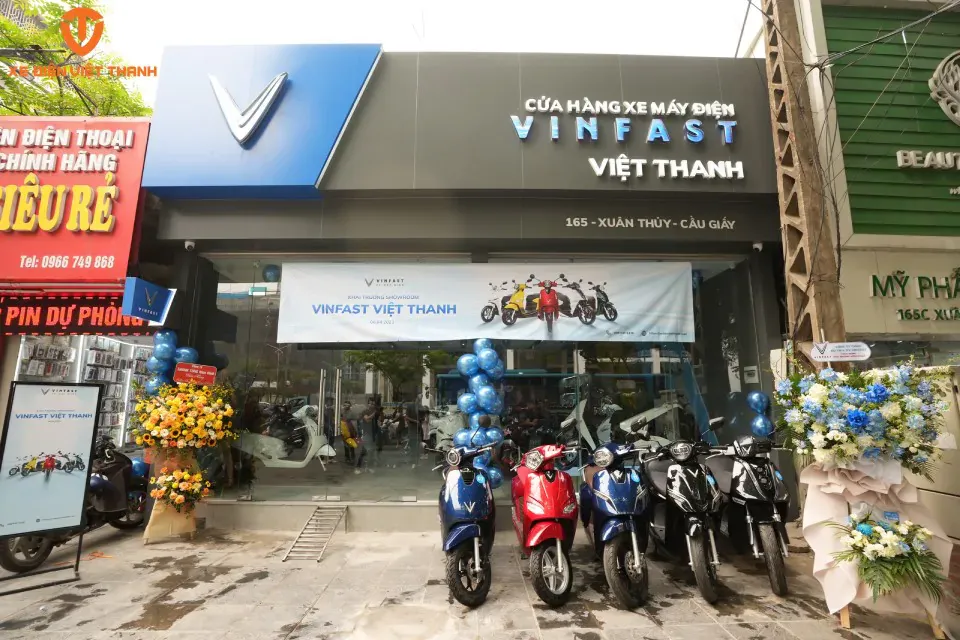 Đại lý xe máy điện VinFast Việt Thanh - Không gian trưng bày hiện đại