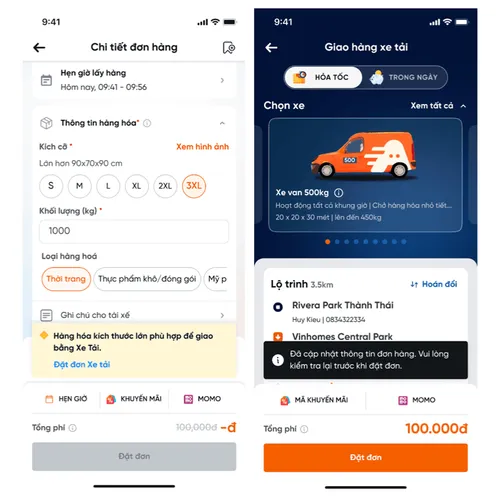 Chuyển sang dịch vụ xe tải Van JAC cho các dòng xe phân khối lớn