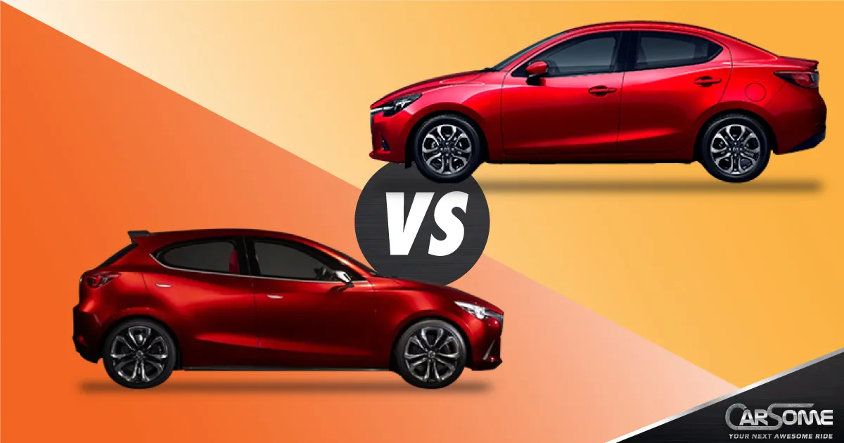 Phân biệt xe Sedan và Hatchback