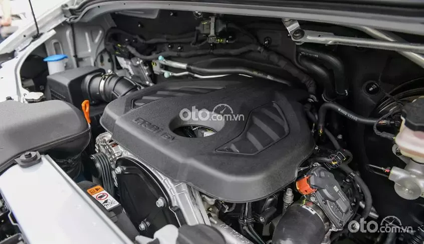 Khối động cơ 2.5L Diesel đạt tiêu chuẩn khí thải Euro 5 hiện đại
