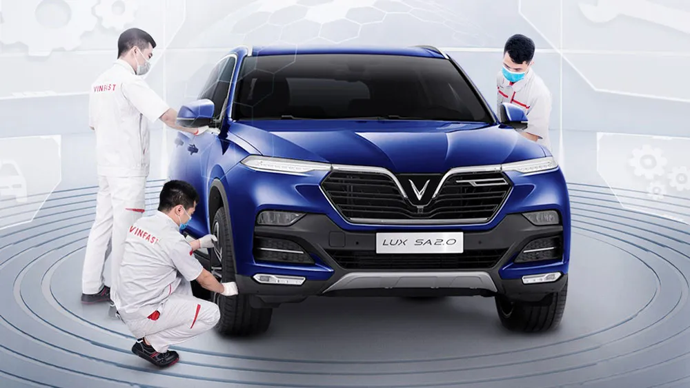 Dịch vụ bảo dưỡng và sửa chữa xe ô tô VinFast chuyên nghiệp tại Newway