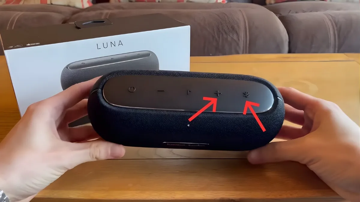 Reset loa Harman Kardon Luna