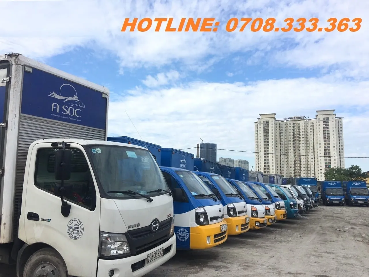 Xe tải tự lái Hà Nội phục vụ vận chuyển hàng hóa