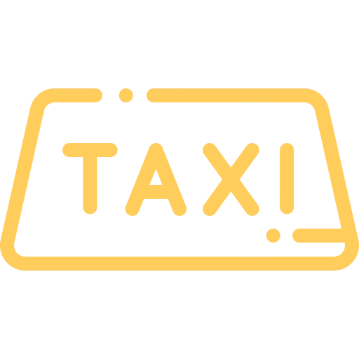 Biểu tượng dịch vụ taxi liên kết