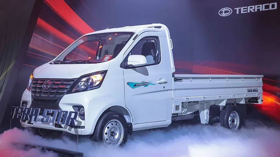 Mẫu xe tải JAC phiên bản thùng lửng phù hợp chở vật liệu xây dựng