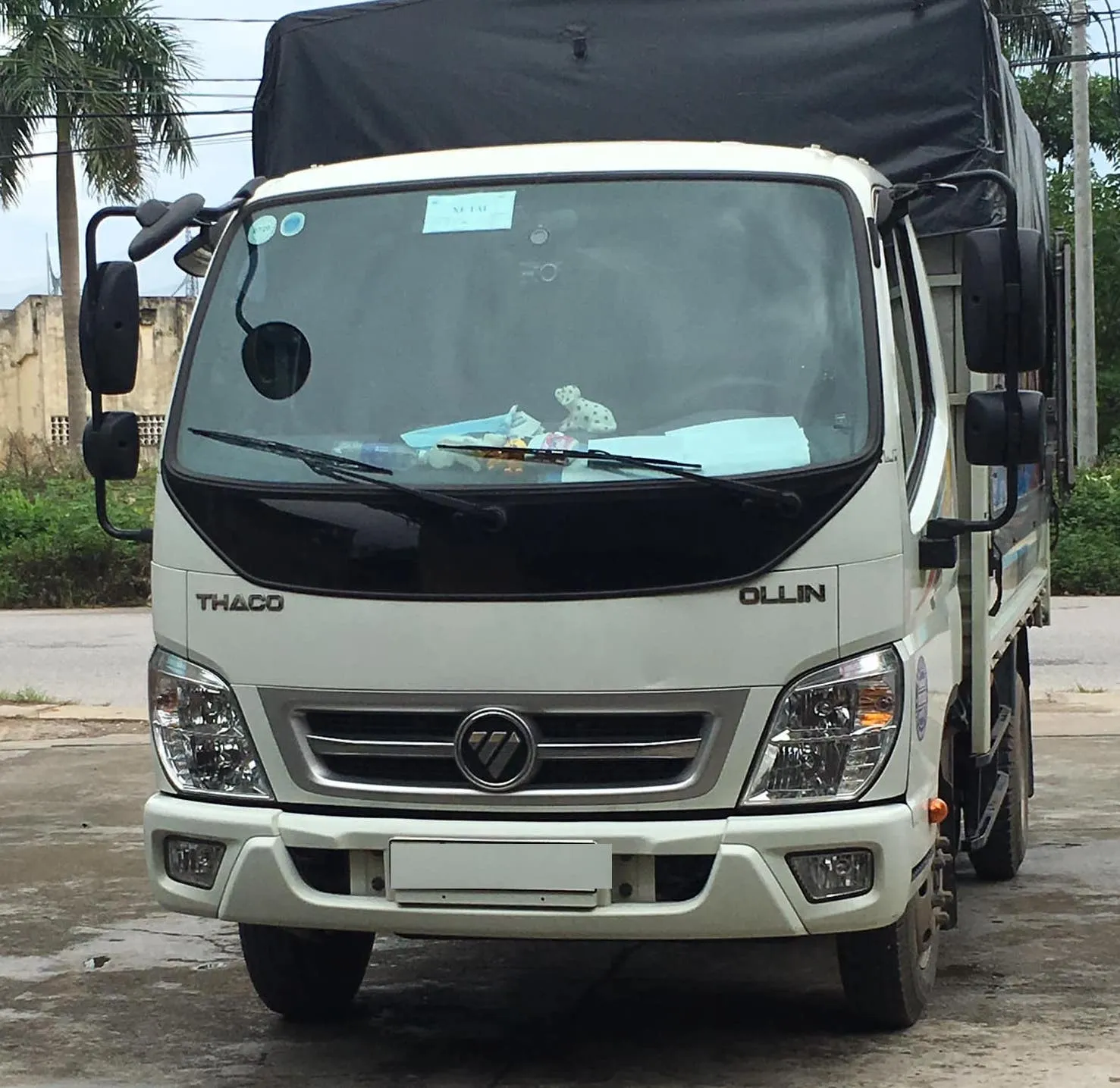 Xe tải Thaco Foton 3.5 tấn đời 2017 màu trắng