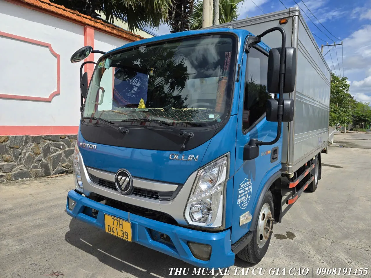 Xe tải Thaco Ollin 490S 1t99 thùng 4m3 2022 | Thu mua xe tải Bình Định