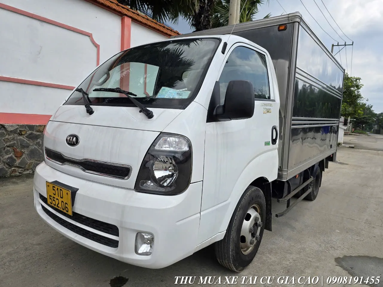 Thu mua xe tải Kia cũ K250 2020 2t4 thùng kín 3m5