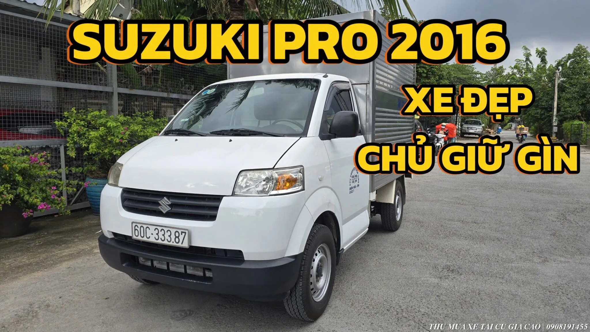 Thu mua xe tải Suzuki cũ pro 615kg đời 2016 | Xe đẹp chủ giữ gìn kỹ