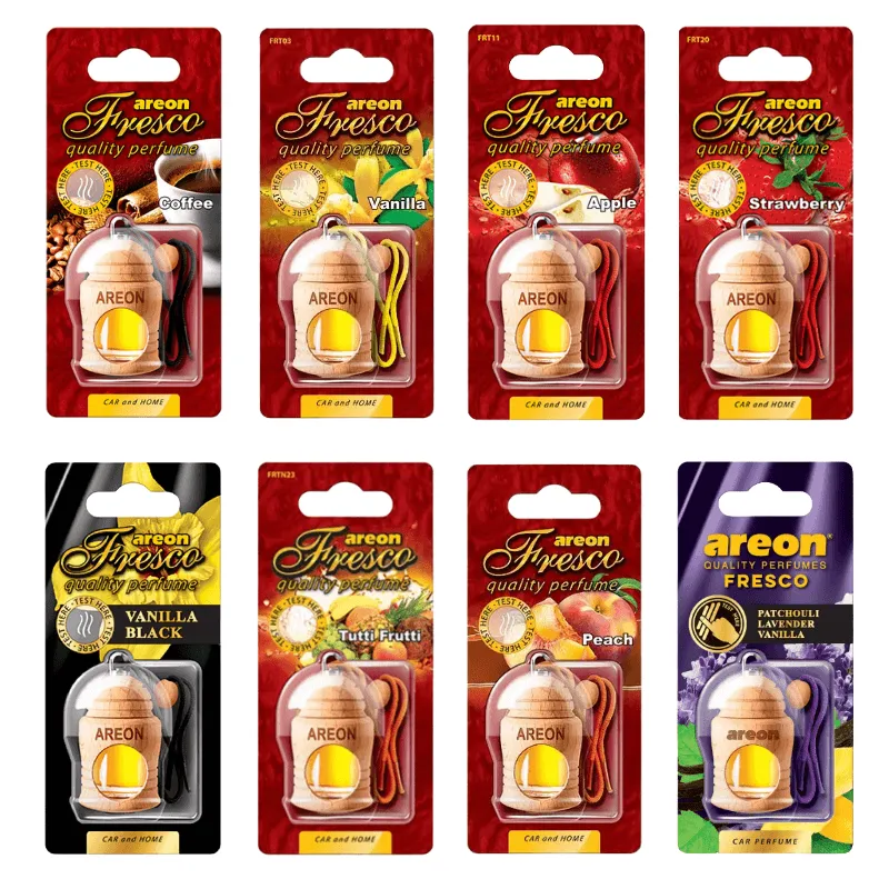 Tinh dầu Areon với thiết kế lọ thủy tinh sang trọng