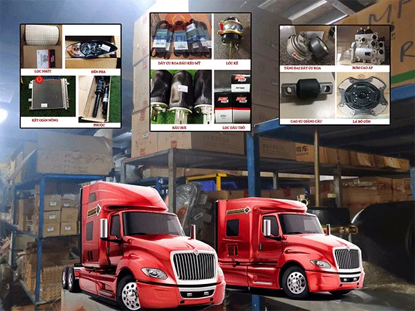 Tổng quan kho phụ tùng xe đầu kéo và xe tải nặng 2026