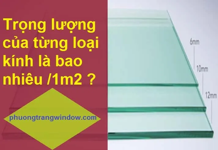Bảng tra cứu tải trọng kính cường lực chi tiết theo độ dày