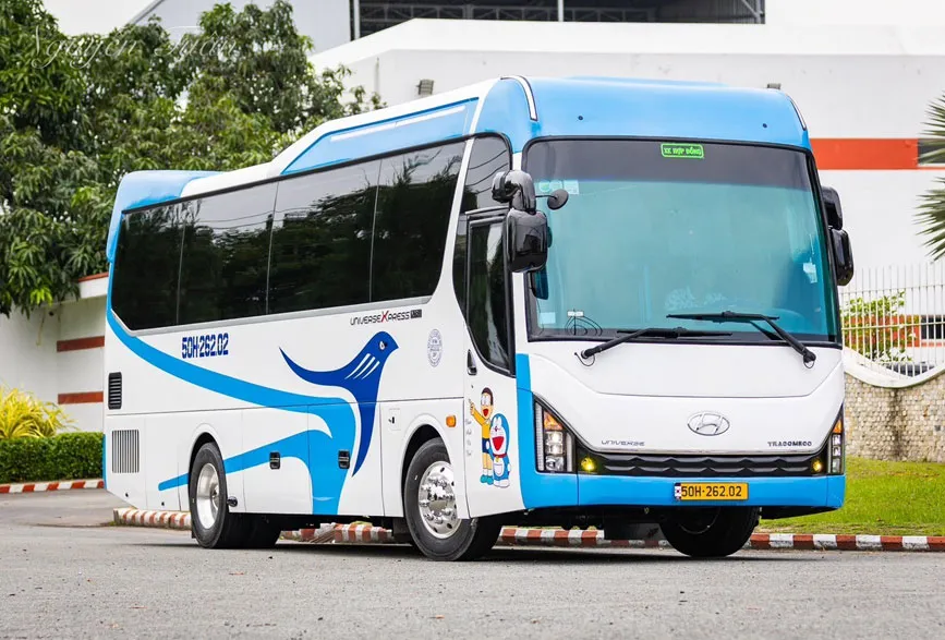 Trọng lượng toàn tải xe khách 29 chỗ Thaco và Samco