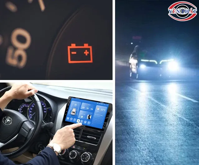 Sơ đồ mô tả vai trò của máy phát điện trong hệ thống cung cấp năng lượng