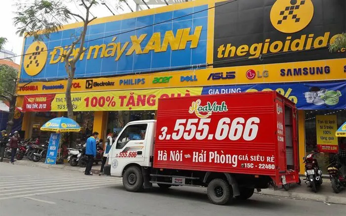 Vận tải hàng hóa bằng xe tải Hà Nội Hải Phòng chuyên nghiệp