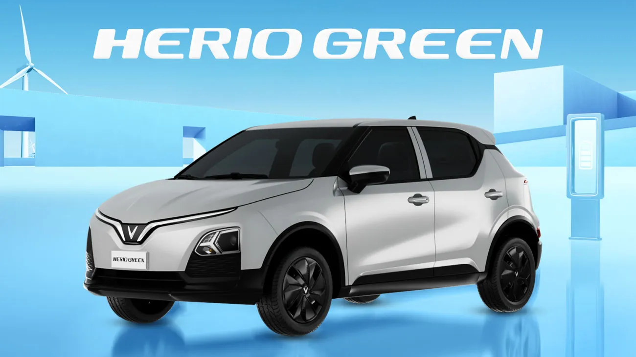 VinFast Herio Green 2026 - Sedan điện tầm trung