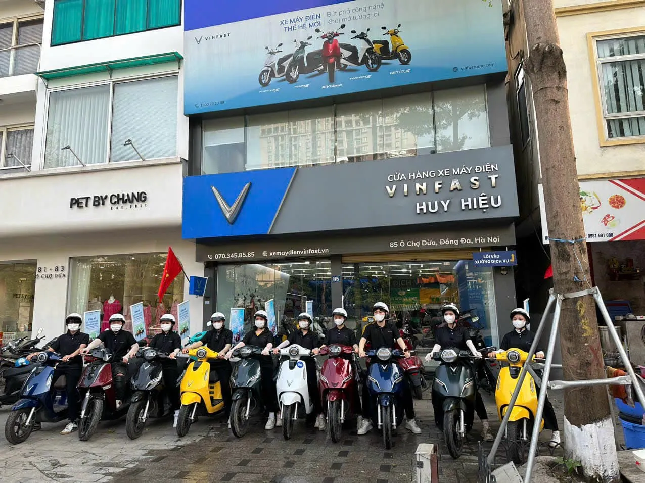 Showroom VinFast Huy Hiệu tại Hà Nội - Điểm đến tin cậy cho khách hàng mua xe máy điện