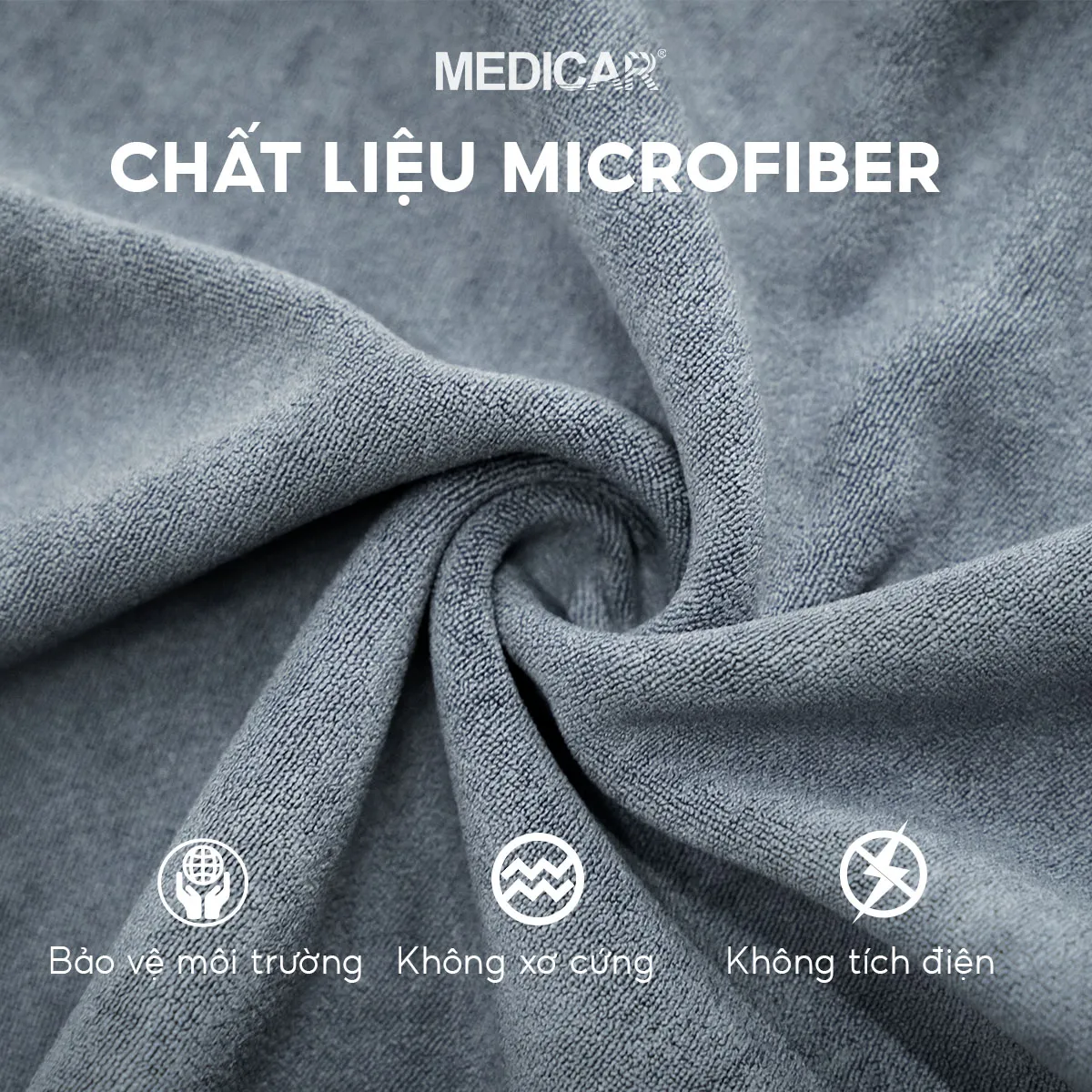 Sử dụng khăn Microfiber giúp bảo vệ môi trường và tiết kiệm hóa chất