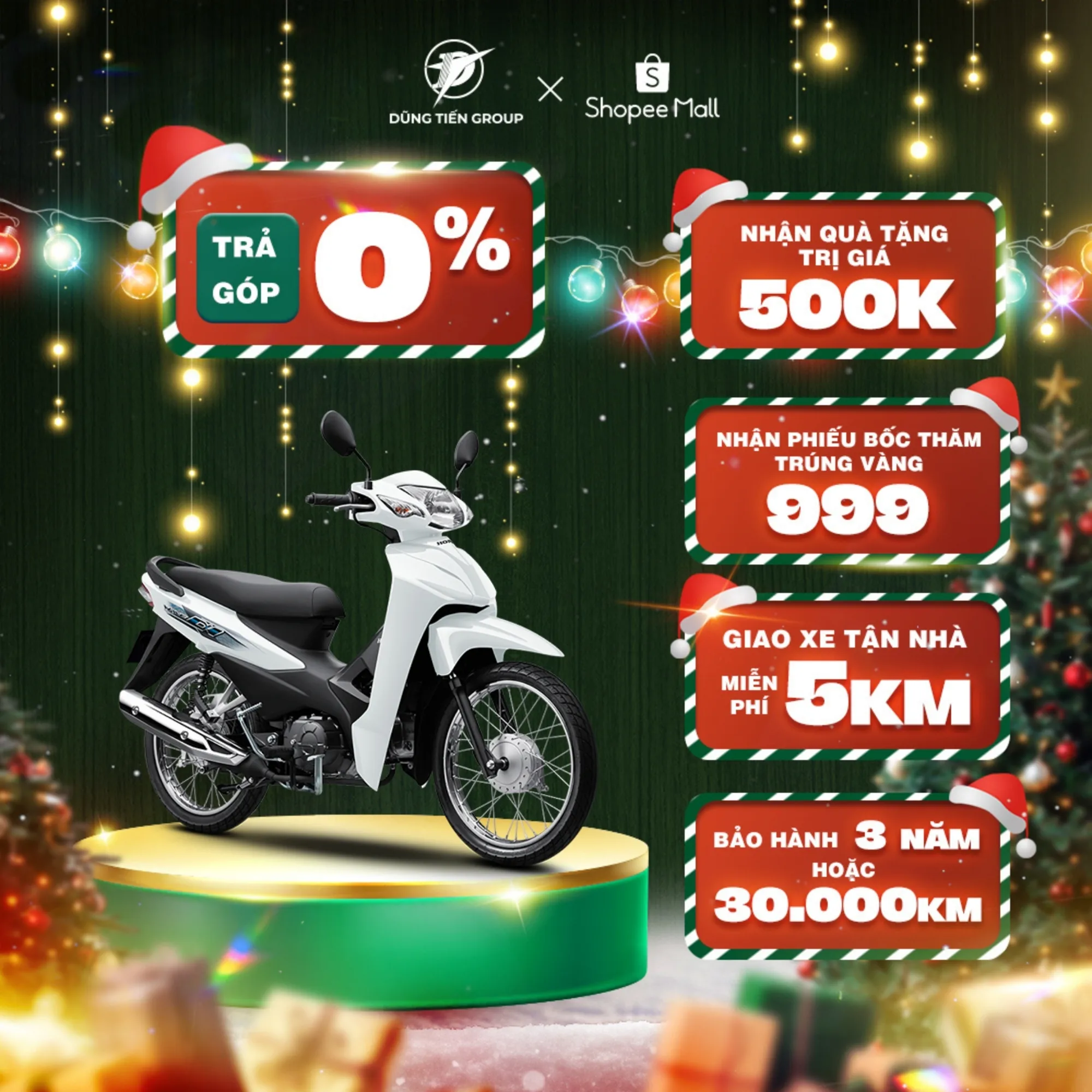 Xe Honda Wave Alpha màu đen bạc