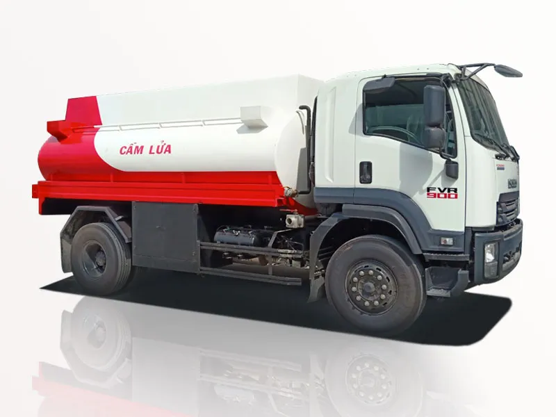 Xe bồn chở xăng dầu Isuzu 12m3 Model FVR34LE4