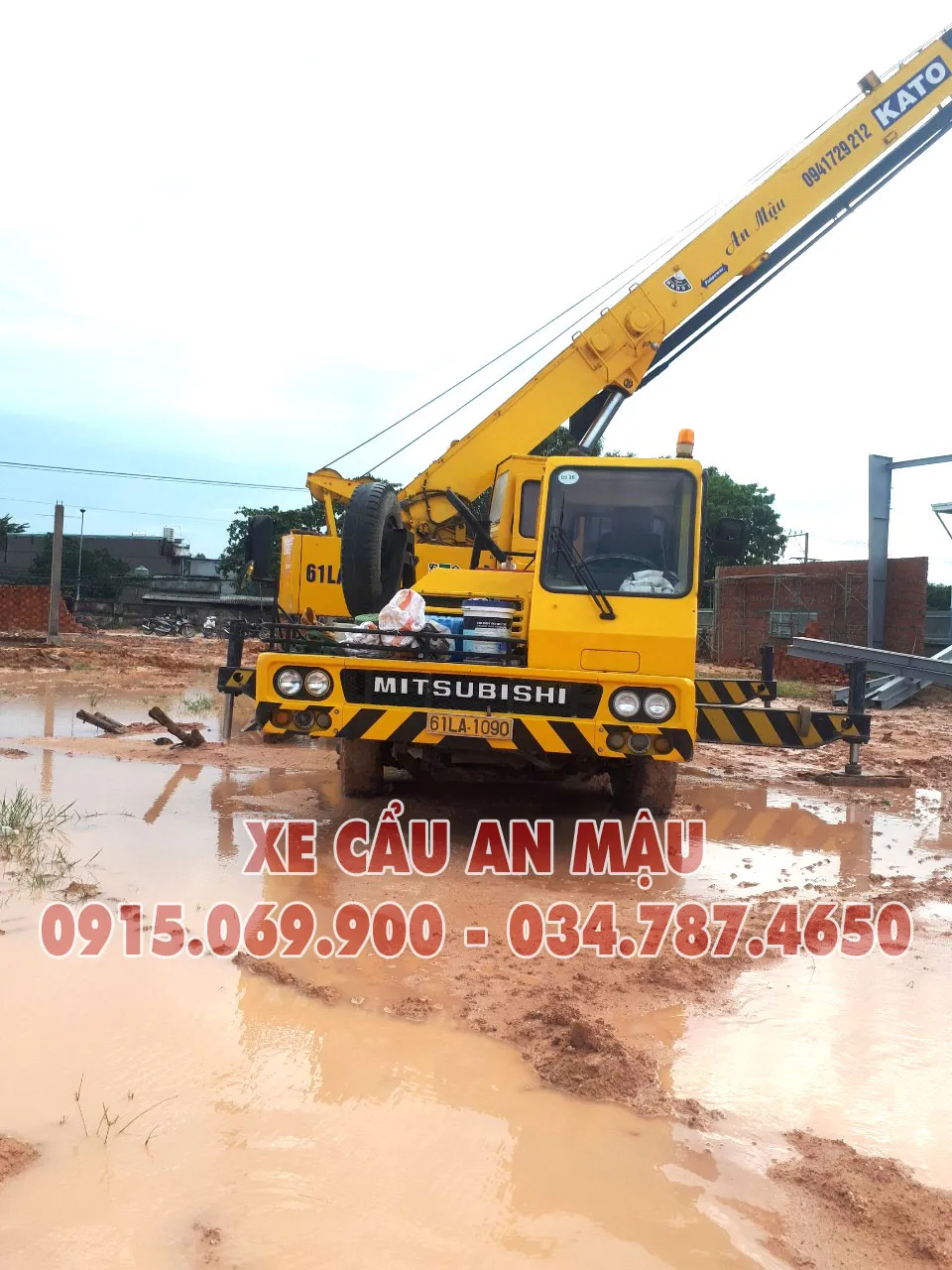 Chi tiết hệ thống cần nâng và góc nghiêng của cẩu Kato 25 tấn