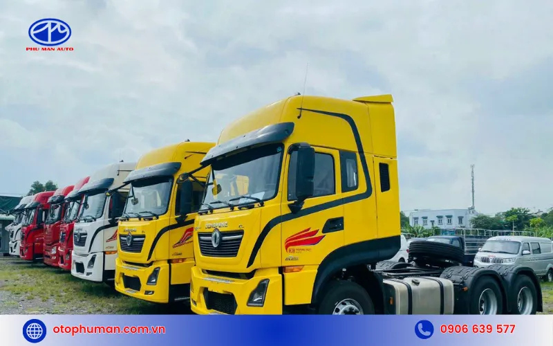 Xe đầu kéo DongFeng xuất xứ Trung Quốc