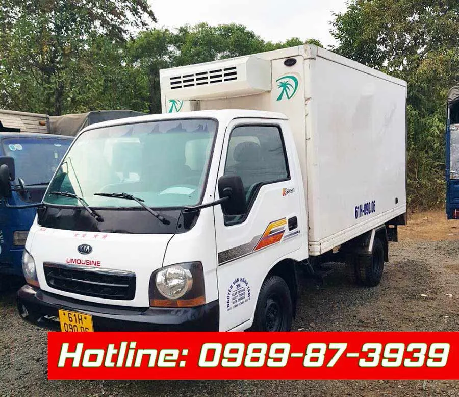 Xe đông lạnh 1 tấn cũ Kia K2700