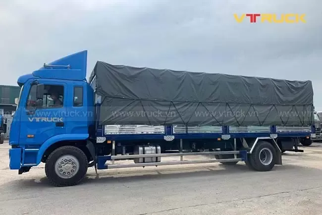 Xe tải JAC A5 mui bạt tải trọng 7 tấn đến 9 tấn cho vận tải liên tỉnh