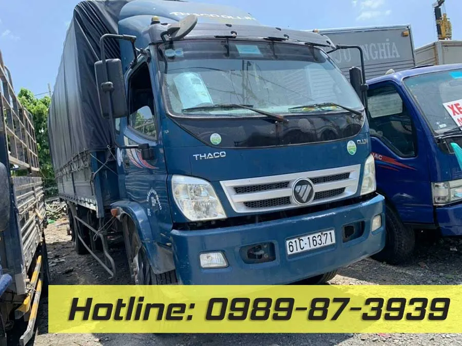 xe tải thaco ollin 800a 8 tấn cũ đời 2015