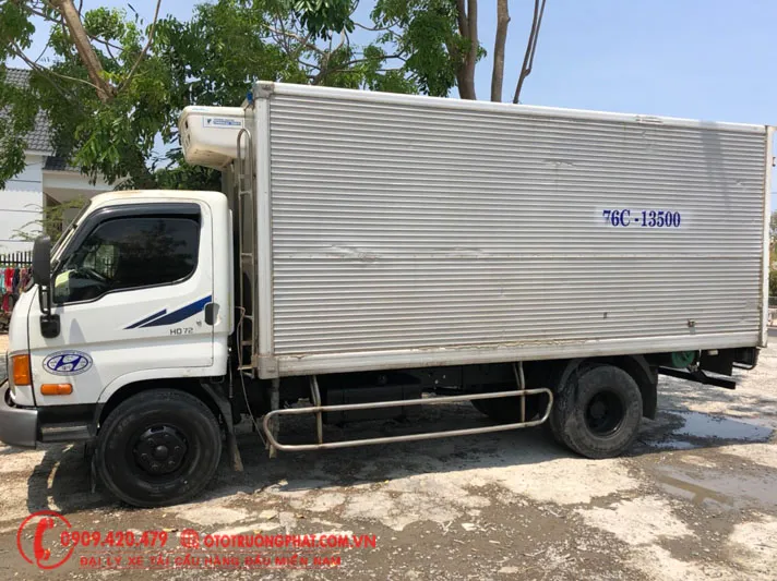 Xe tải đông lạnh Hyundai HD72 đời 2008 nhập khẩu nguyên chiếc từ Hàn Quốc
