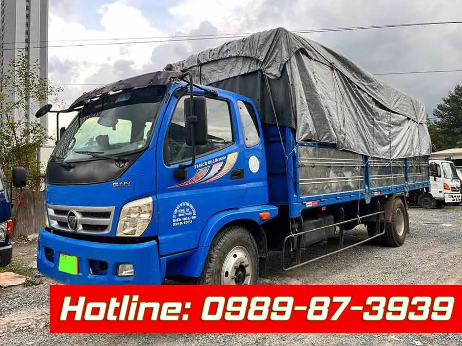 xe tải thaco ollin 8 tấn cũ 2015