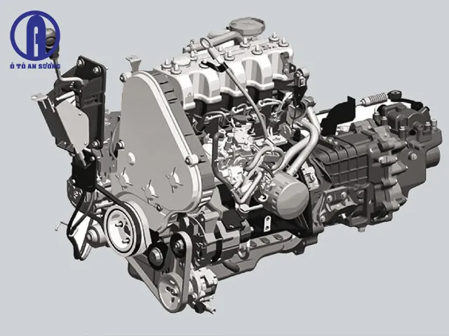 Cận cảnh động cơ diesel TATA 475 IDT 18