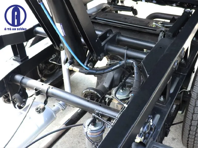 Hệ thống khung gầm chassis xe tải Tata 1.2 tấn chịu lực cao