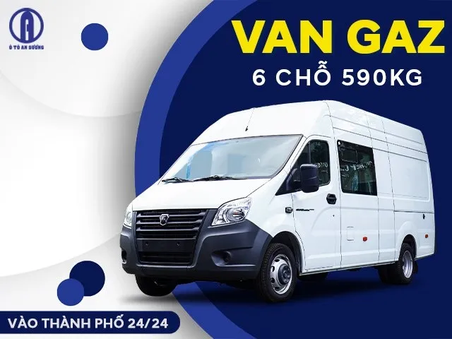 Xe tải van 6 chỗ GAZ 590kg tại OTO JAC Việt Nam