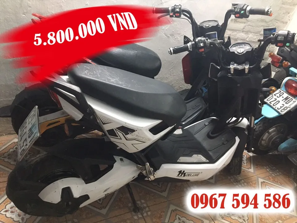 Xe máy điện Xmen độ cũ giá 5,8 triệu đồng, tình trạng mới 80-90%