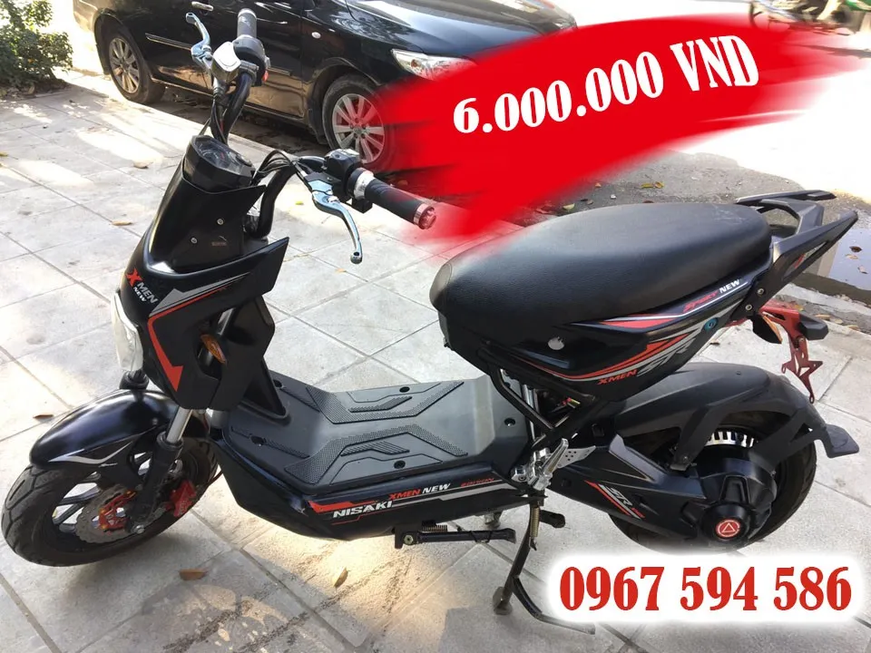 Xe Xmen độ màu đen tem đỏ giá 6 triệu, tình trạng nguyên bản