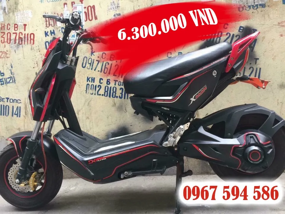 Xe Xmen độ đen tem đỏ giá 6,3 triệu, mới 80-90%