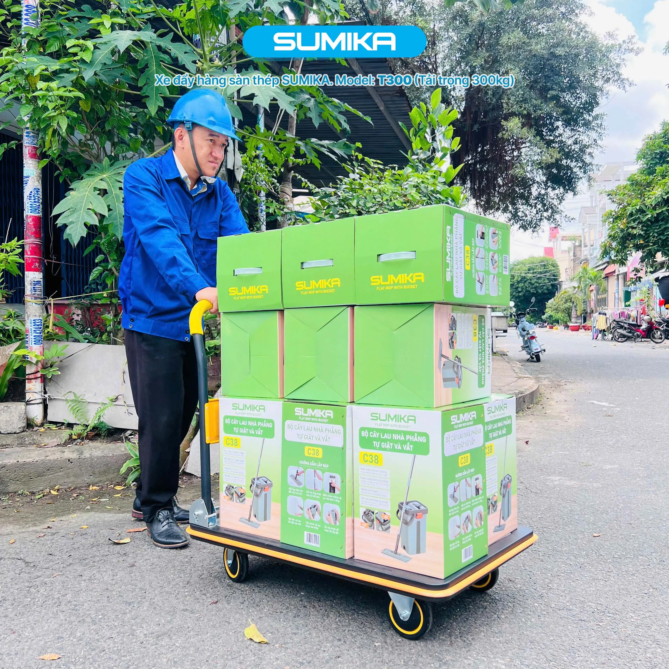 Sumika T300 là lựa chọn tối ưu cho các đơn vị vận tải chuyên nghiệp