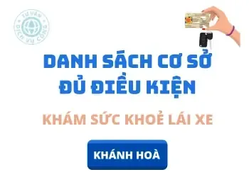 Danh sách bệnh viện khám sức khỏe lái xe tại Khánh Hòa 2026