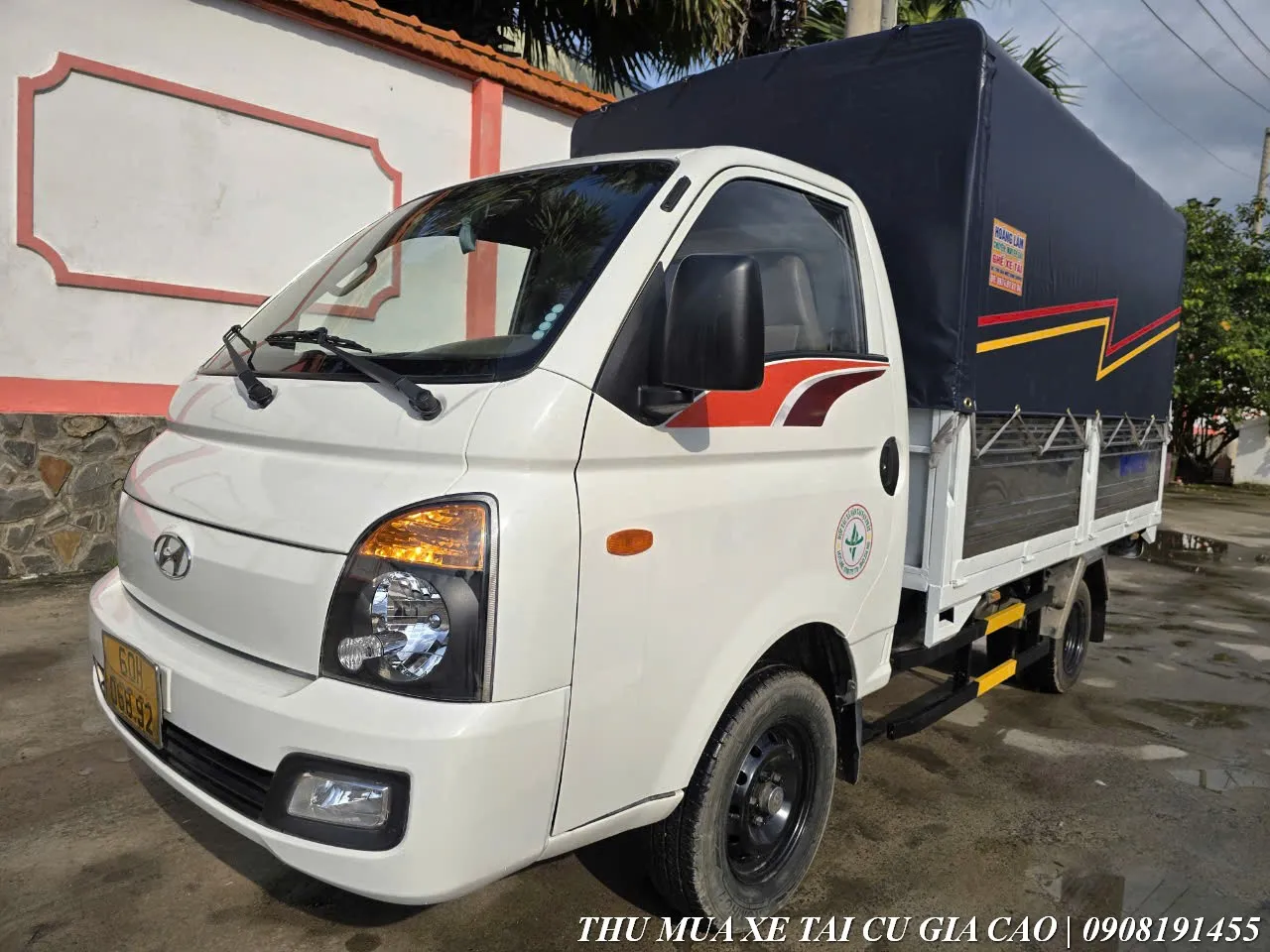 Xe tải 1t5 cũ Hyundai H150 đời 2022 thùng bạt 5 bửng xe đẹp
