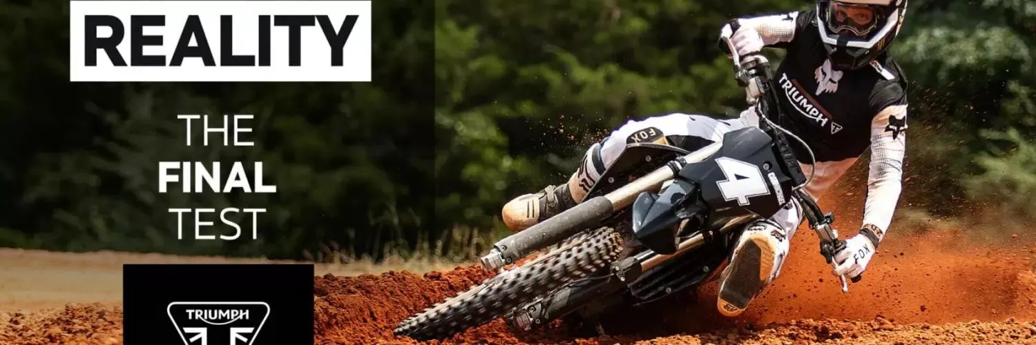Ricky Carmichael thử nghiệm Triumph MX 250cc