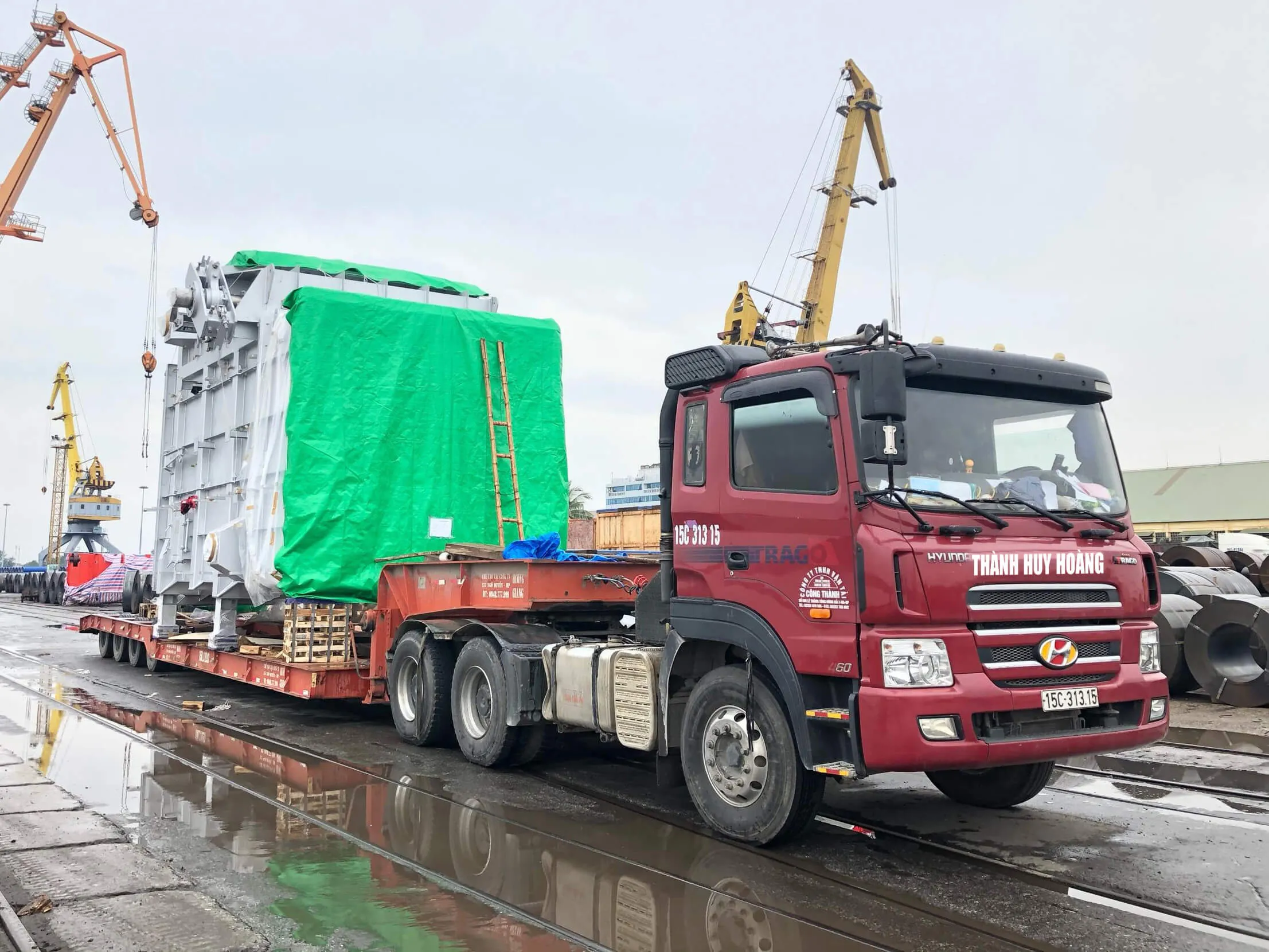 Vận chuyển hàng quá khổ quá tải an toàn